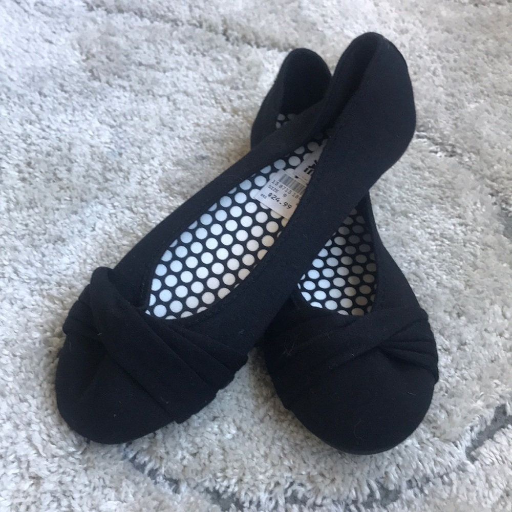 American eagle payless black flats 9